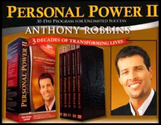Anthony Robbins Personal Power series cover